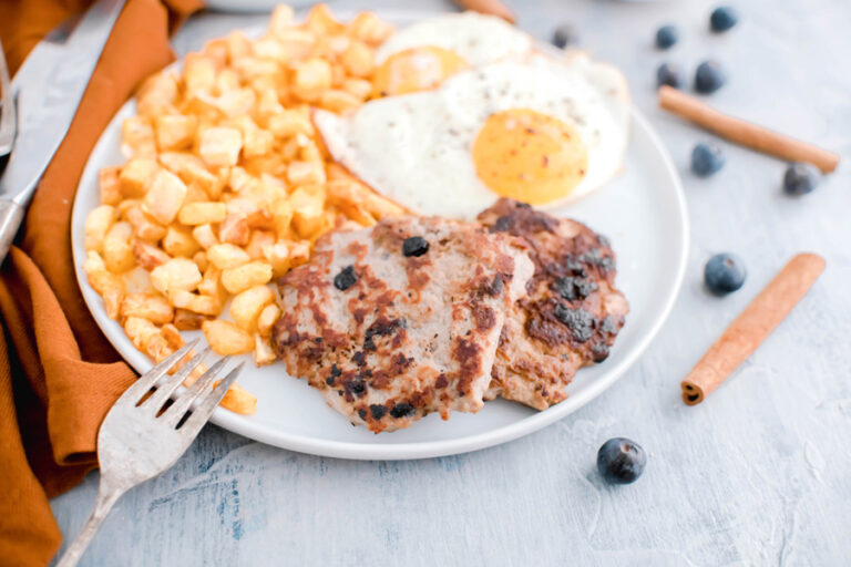 Maple Blueberry Turkey Sausage Patties Prestage Foods