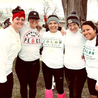 Prestage Foods of Iowa team ran and walked to support mental health and suicide awareness. We love how big our team's hearts are!